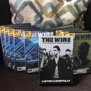 Complete first 3 seasons of The Wire